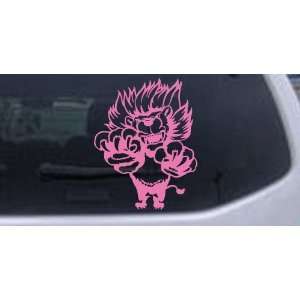   Pouncing Attacking Lion Animals Car Window Wall Laptop Decal Sticker