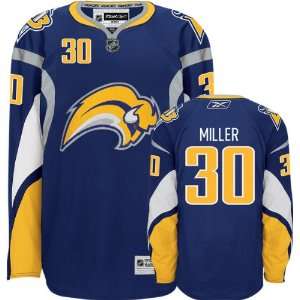  Ryan Miller Jersey Reebok Navy #30 Buffalo Sabres Premier 