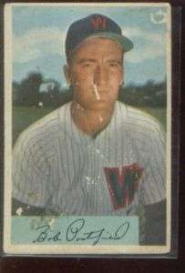 1954 BOWMAN B.G.H.L.I. BOB PORTERFIELD #24  