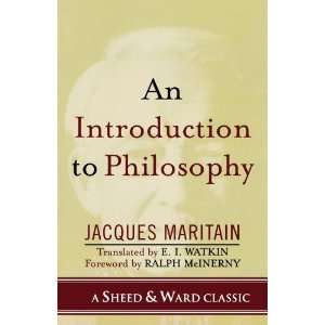   Sheed & Ward Classic) [Paperback] Jacques Maritain Books