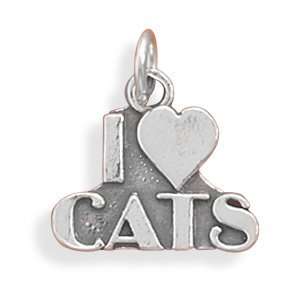  I love Cats Charm Jewelry