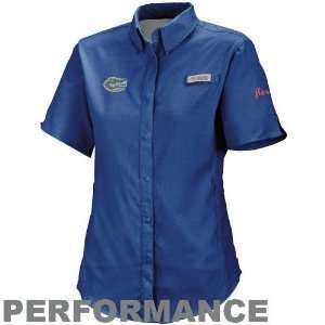   Royal Blue Tamiami Performance Button Up Shirt
