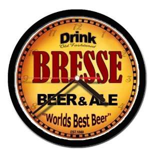  BRESSE beer and ale cerveza wall clock: Everything Else