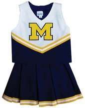  Michigan Wolverines Cheerdreamer Young Girls Cheerleader 