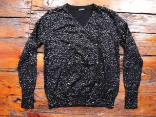   crew sequin button sweater size s black model d177634 sale price 89 99