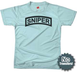 Sniper Tab US Army Rangers Scout Military New T shirt  