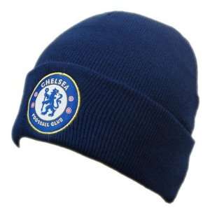  Chelsea FC. Bronx Knitted Hat   Navy