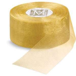  midori organdy luxury ribbon goldenrod: Arts, Crafts 