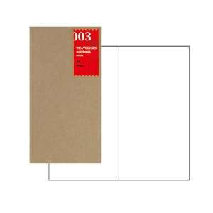  Midori Travelers Notebook (refill 003) blank: Office 