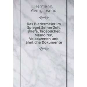   , Volksszenen und Ã¤hnliche Dokumente Georg, pseud Hermann Books