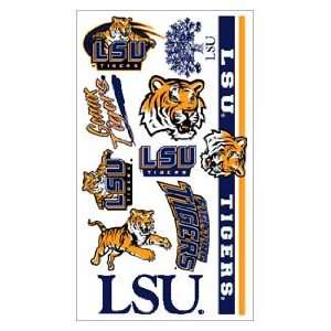  LSU Tigers Tattoo Sheet: Home & Kitchen