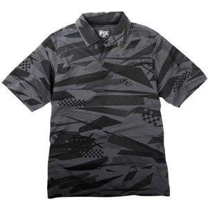  Fox Racing Glass Factory Polo   Small/Charcoal: Automotive