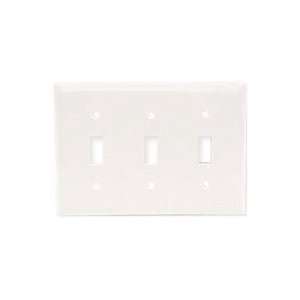 Bryant Electric NP3W Wall Plate White