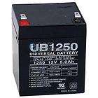 Universal UB1250ALT10 12​V 5AH Rechargeable Sealed Lead Acid Battery