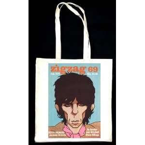  Keith Richards Zigzag Feb 1977 Tote BAG: Baby