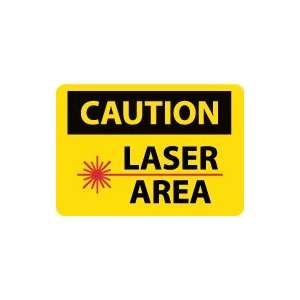  OSHA CAUTION Laser Area Safety Sign: Home Improvement