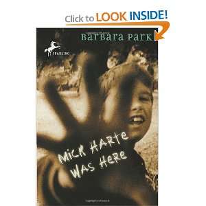  Mick Harte Was Here [Paperback] Barbara Park Books