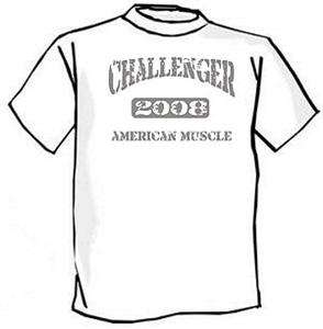 2008 2011 Dodge Challenger Muscle Car Tshirt FREE  