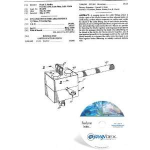 NEW Patent CD for SWAGING DEVICE FOR CABLE FITTINGS 
