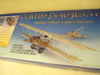 MODEL AIRWAYS CURTISS JN 4D JENNY DETAILED STATIC MODEL AIRPLANE 