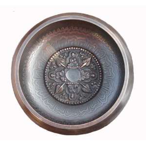  Small Buddha Mandala Couprey Astamangala Itching Bowl 