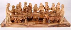 Olive Wood The Last Supper  