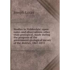 Studies in Nidderdale upon notes and observations other than 
