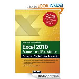 Excel 2010 Formeln und Funktionen Finanzen   Statistik   Mathematik 