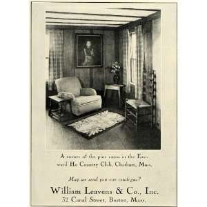  1931 Ad Eastward Ho Country Club Pine Room William Leavens 