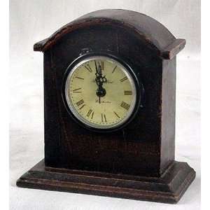 BBQ Guys Old Fashion Small Wood Clock   SPECIAL PRICE  