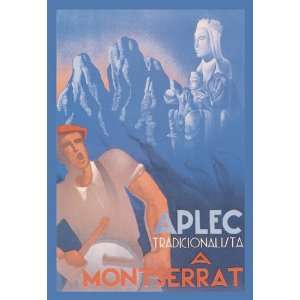  Montserrat Aplec Tradicionalista 24X36 Giclee Paper