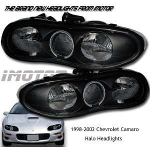  1999 2000 2001 2002 Chevy Camaro Z28 Crystal Halo Headlights 99 00 01