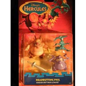  Disneys Hercules Headbutting Phil Toys & Games