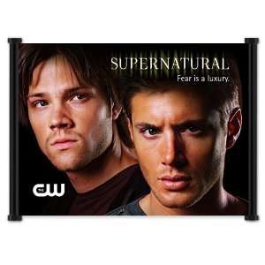  Supernatural TV Show Fabric Wall Scroll Poster (21x16 