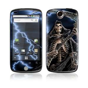  HTC Google Nexus One Decal Skin   The Reaper Skull 