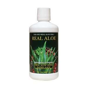  Aloe Vera Super Juice 32 fl oz Liquid by Real Aloe: Health 
