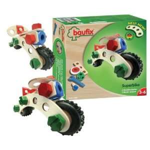  Baufix Superbike Constructor Kit 37 wooden pieces: Toys 