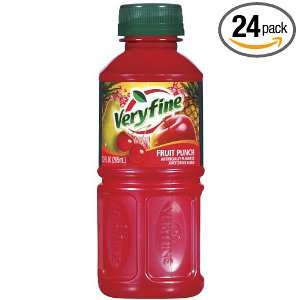 SunnyD Veryfine, Fruit Punch, 10 Ounce Bottles (Pack of 24):  