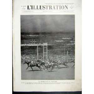  Longchamp Horse Racing Sport French Print 1935: Home 