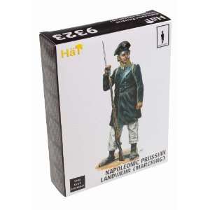    Napolenics Prussian Landwehr Marching (18) 1/32 Hat: Toys & Games