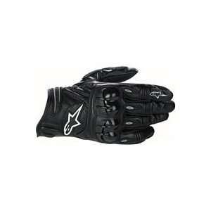   Alpinestars Octane S Moto Leather Motorcycle Gloves Black Automotive