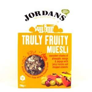 Jordans Truly Fruity Muesli Cereal 750g Grocery & Gourmet Food