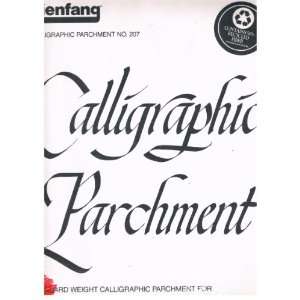  Calligraphic Parchment (11 X 14  White): Everything Else