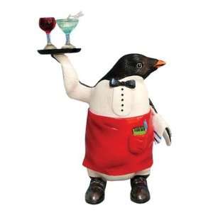  Tuxedo Penguin Waiter Server Bartender Serving NeW