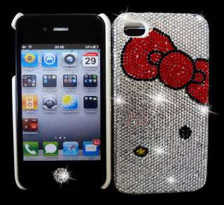   iPhone 4 4S Case Czech crystal Swarovski Elements style &Home button