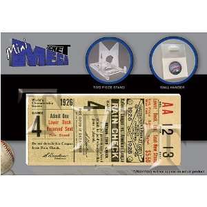 Thats My Ticket St Louis Cardinals 1926 World Series Mini Mega Ticket 