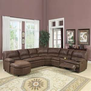    AC Pacific 6 piece Nicole Nicole Sectional 