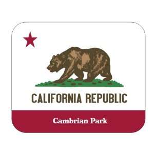  US State Flag   Cambrian Park, California (CA) Mouse Pad 