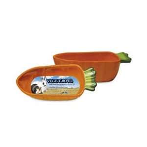  Carrot Vege T Small Animal Bowl: Kitchen & Dining