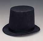 Black Felt Abraham Lincoln Stovepipe Hat